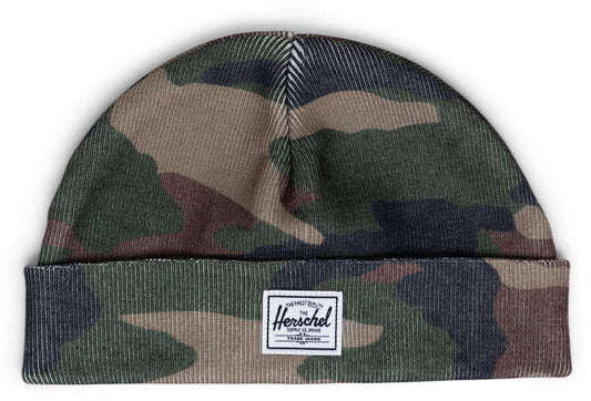 Herschel Baby Beanie, 6-18 Months - Woodland Camo - 1121-1618