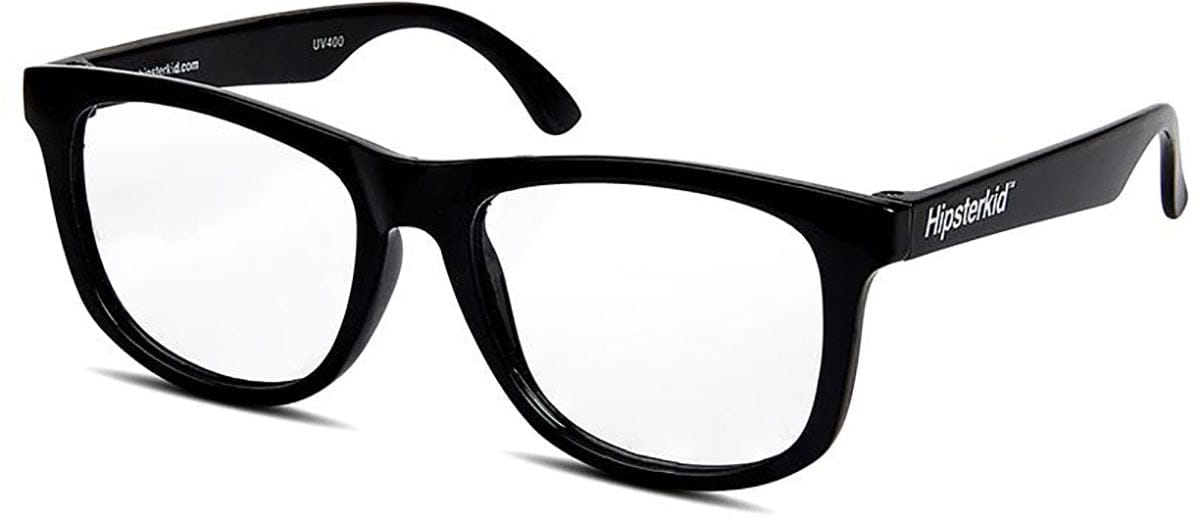 Hipsterkid Flexible Black UV Fashion Frames - 0-2 years - Black - GLSTA26