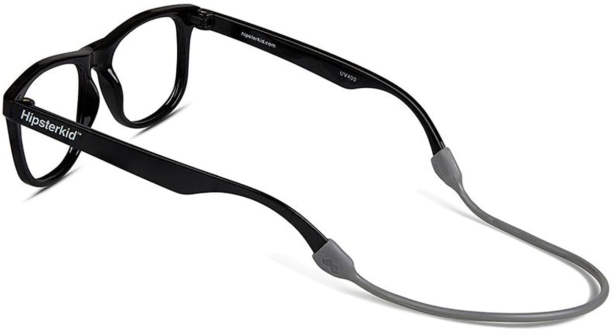 Hipsterkid Flexible Black UV Fashion Frames 3-6 years - Black - GLSTA36