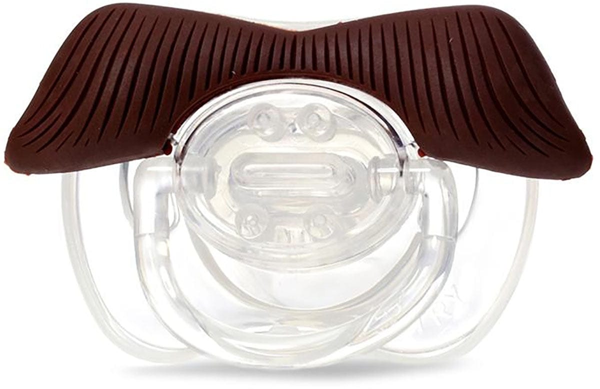 Hipsterkid The Ladies Man Mustache Pacifier - PCSTA03