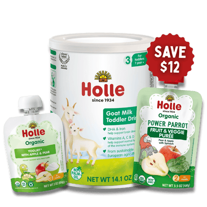 Goat & Greens Variety Bundle: Goat Milk, Power Parrot, Apple & Pear Yogurt - BUNDLE-GOAT-PARROT-APY