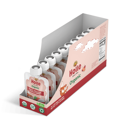 Organic Apple, Banana & Berries Yogurt Pouches - APPLEBAN-BERRIES-YOGURT