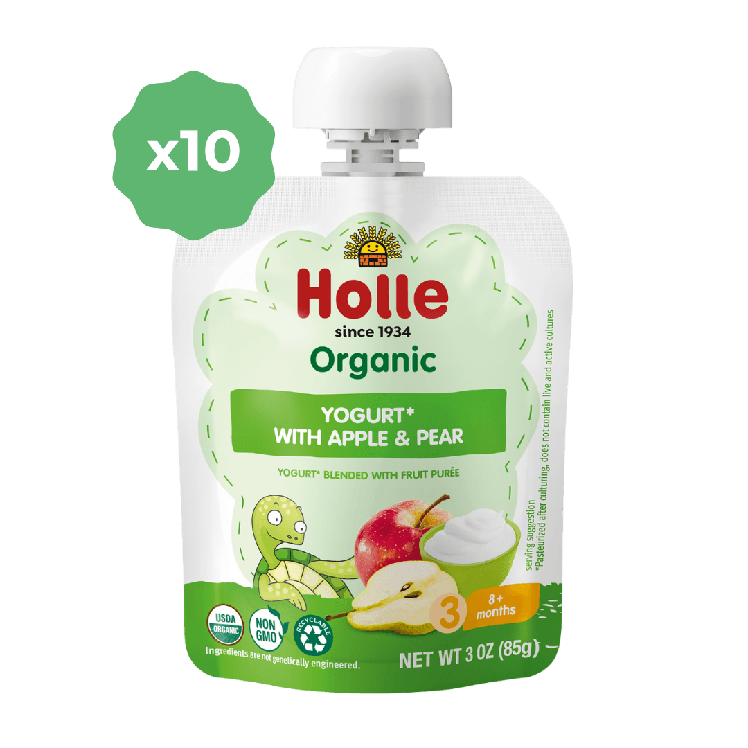 Organic Apple & Pear Yogurt Pouches - APPLE-PEAR-YOGURT