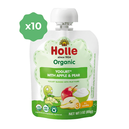 Organic Apple & Pear Yogurt Pouches - APPLE-PEAR-YOGURT