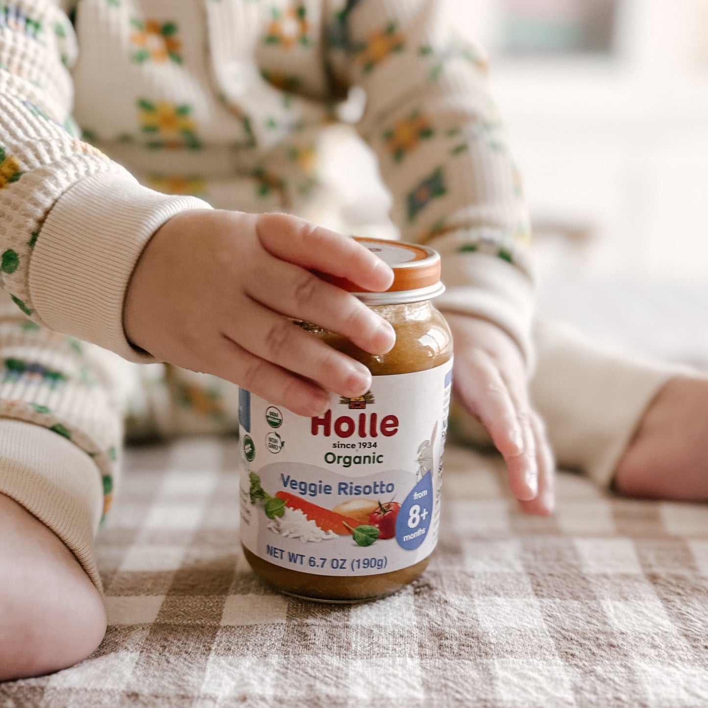 Holle Organic Baby Food Jar - Veggie Risotto - 12 Jars - VEGGIE-RISOTTO-JAR-2PACK