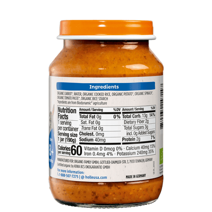 Holle Organic Baby Food Jar - Veggie Risotto - 12 Jars - VEGGIE-RISOTTO-JAR-2PACK