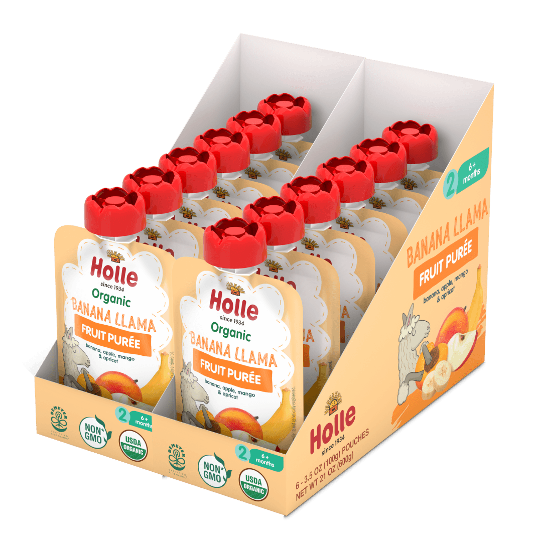 Organic Banana Llama Fruit Purée -