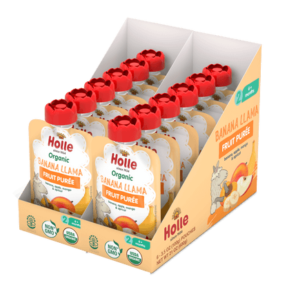Organic Banana Llama Fruit Purée -