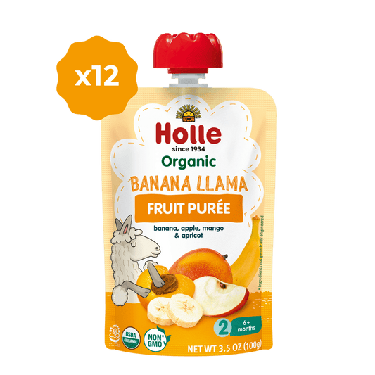 Organic Banana Llama Fruit Purée - BANANALLAMA-BOX-2PACK