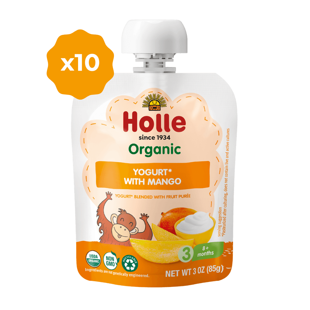 Organic Mango Yogurt Pouches - MANGO-YOGURT