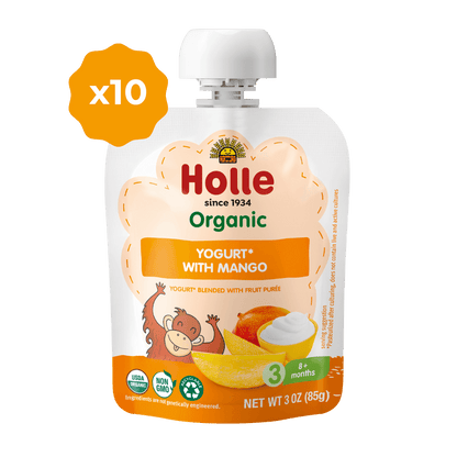 Organic Mango Yogurt Pouches - MANGO-YOGURT