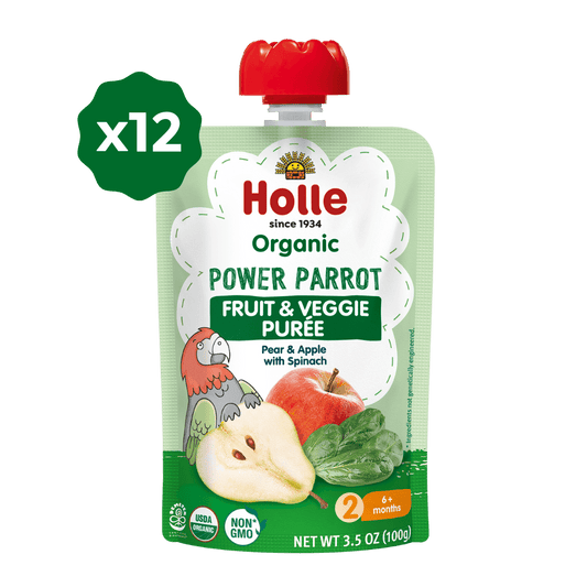 Organic Power Parrot Fruit & Veggie Purée - POWER-PARROT-BOX-2PACK