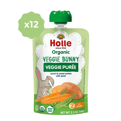 Organic Veggie Bunny Veggie Purée - VEGGIE-BUNNY-BOX-2PACK