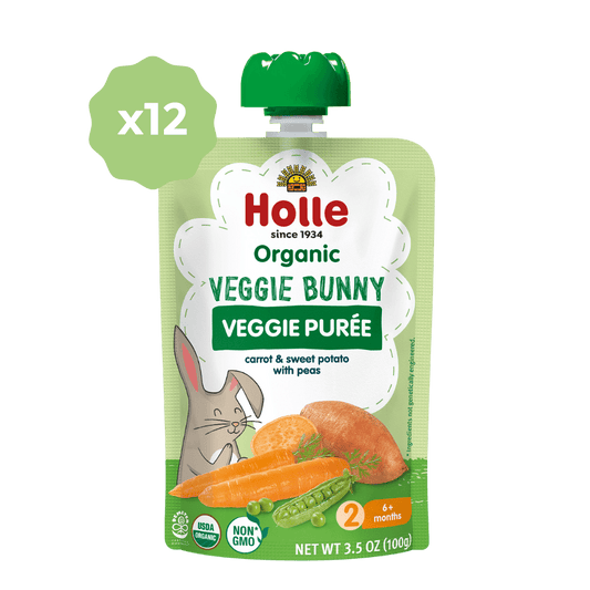Organic Veggie Bunny Veggie Purée - VEGGIE-BUNNY-BOX-2PACK