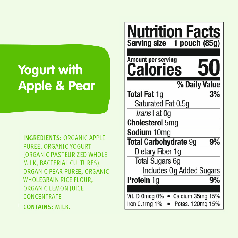 Power Greens Bundle: Veggie Bunny, Power Parrot, Apple & Pear Yogurt - BUNDLE-BUNNY-PARROT-APY