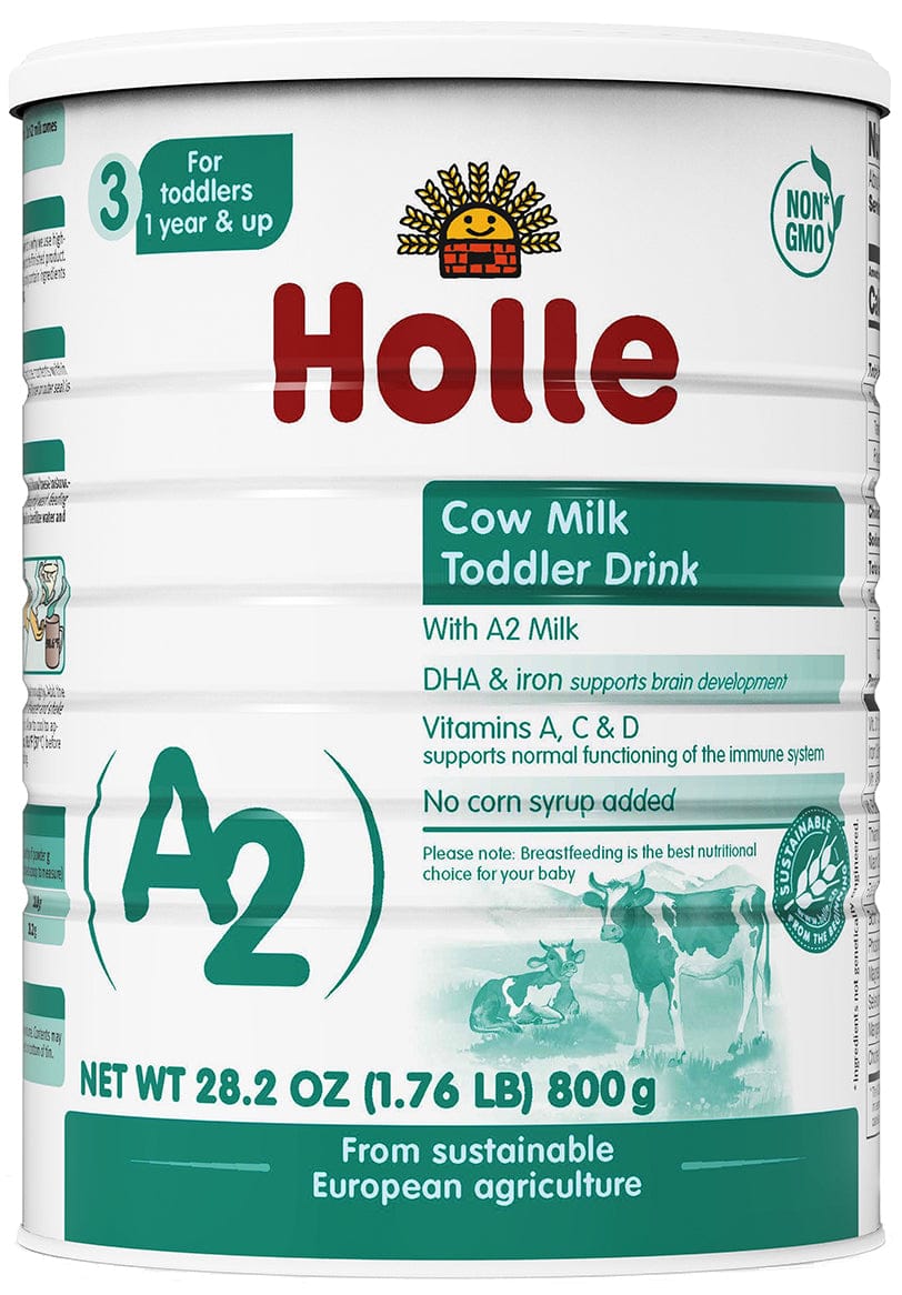 Holle Stage 3: A2 Cow Milk Toddler Drink - Non GMO (28.2oz each, Single) - 4.26069E+12