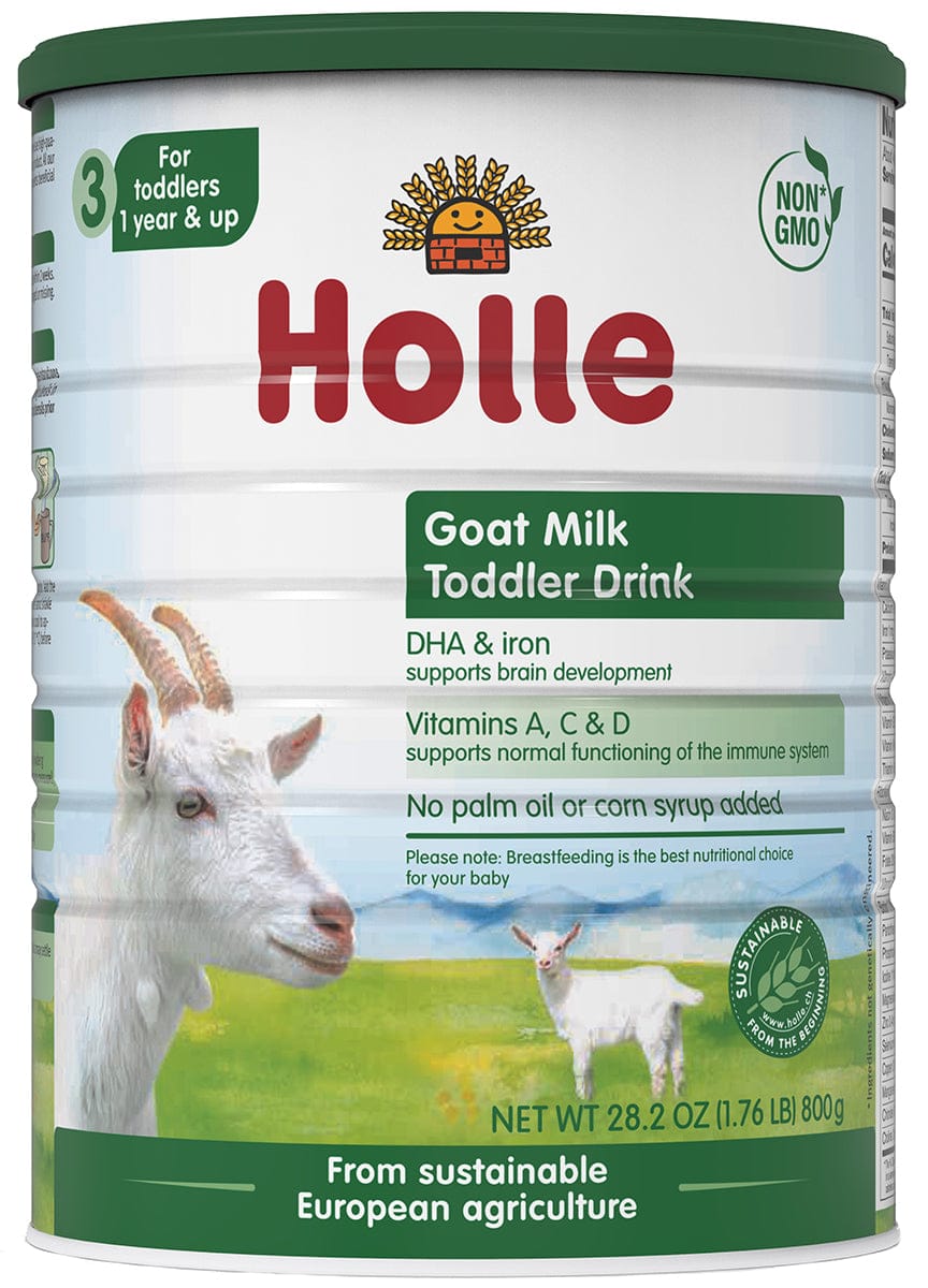 Holle Stage 3: Goat Milk Toddler Drink - Non GMO (28.2oz each, Single) - 4.26069E+12