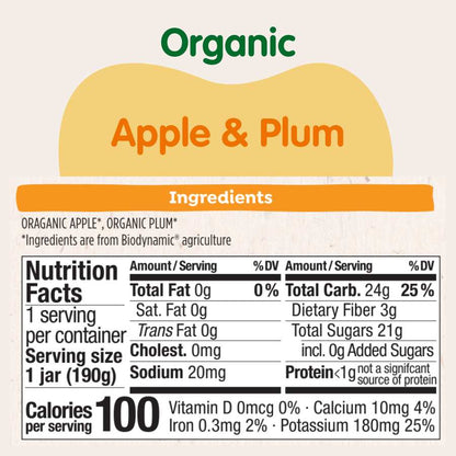 Starting Solids Variety Bundle: Apple & Plum Jars, Oat Cereal, Banana Llama - BUNDLE-APJ-OAT-LLAMA