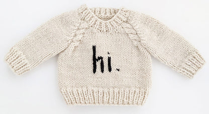 Huggalugs hi. Crew Neck Sweater - Black, 18-24 months - 1160-18-24