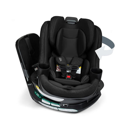 Britax Galaxy360 Slim Rotating Convertible Car Seat - Raven Black - ED367A
