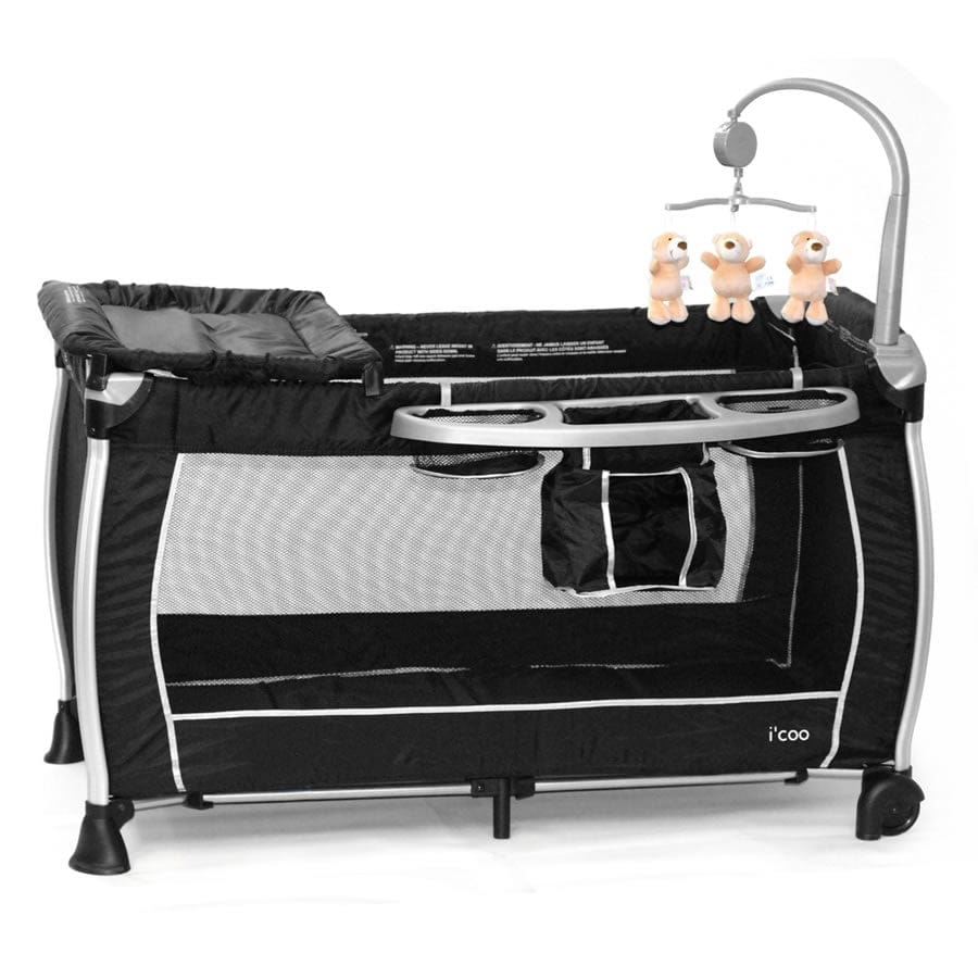 I'Coo Panama Play Yard - Black - 607343