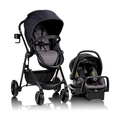 evenflo infant carrier Evenflo Pivot Modular Travel System with LiteMax Infant Car Seat