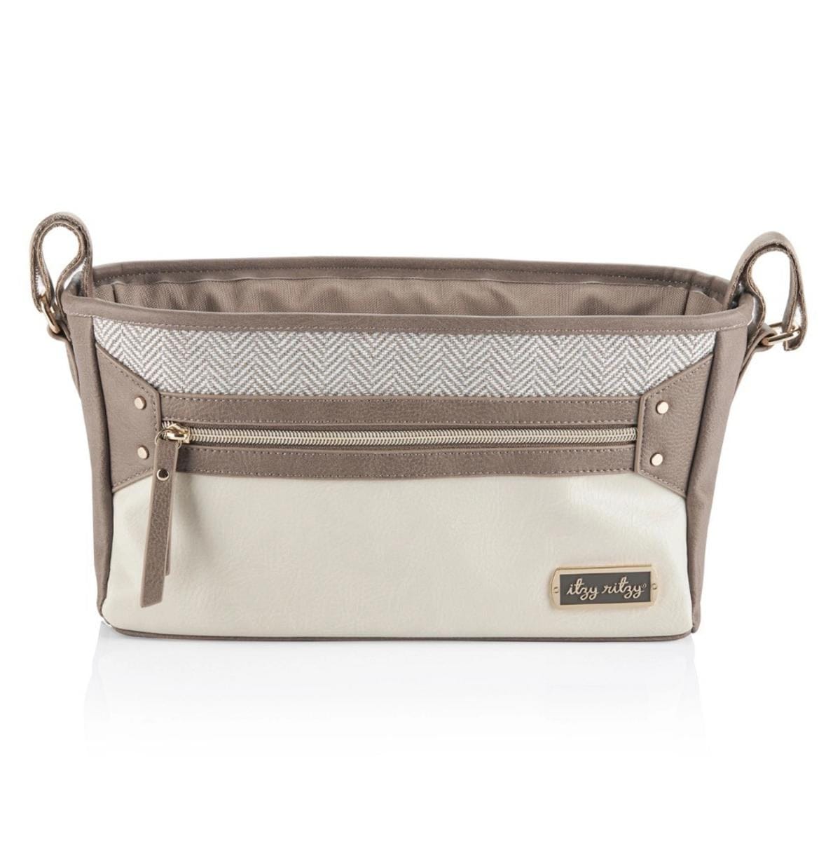 Itzy Ritzy Stroller + Wagon Caddy - Vanilla Latte - CAD7000