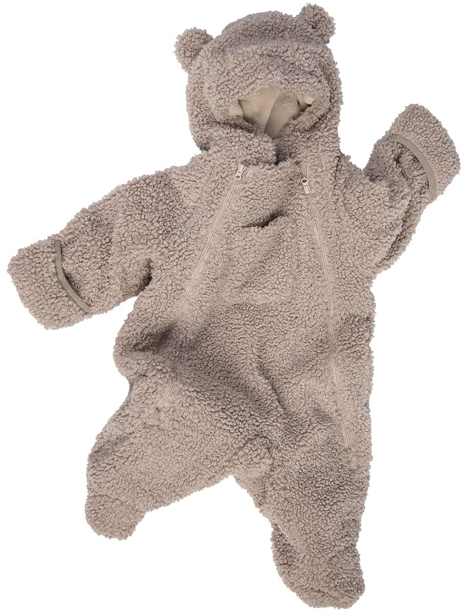 7 A.M. Enfant Jumpsuit Bebe - Teddy - Oatmeal Teddy (6-12m) - SSB902-TEDO
