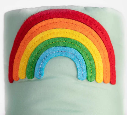 7 A.M. Enfant KIDS Warmmuffs - Rainbow Applique (2T-4T) - HMK151-RBWA