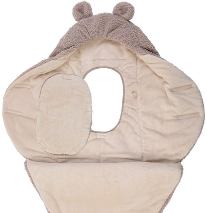 7 A.M. Enfant Nido Bebe Teddy Infant Wrap - Oatmeal Teddy (0-6m)