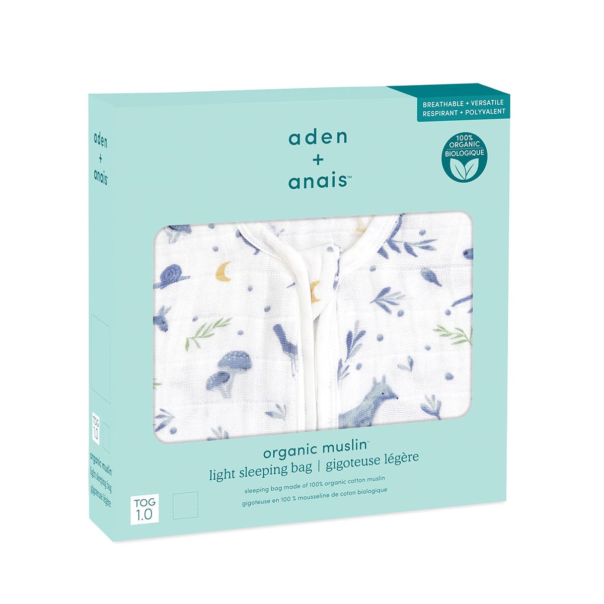 aden anais schlafsack medium aden + anais Organic Muslin Sleeping Bag in Outdoors Size 6-18 Months