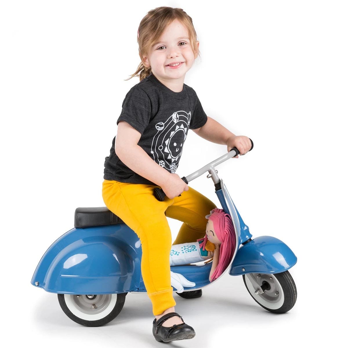 Ambosstoys PRIMO Ride On Kids Toy Classic - Blue - PR-CL-2020-BLUE