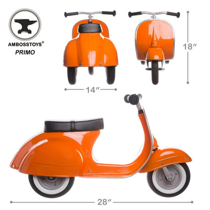 Ambosstoys PRIMO Ride On Kids Toy Classic - Orange - PR-CL-2020-ORANGE