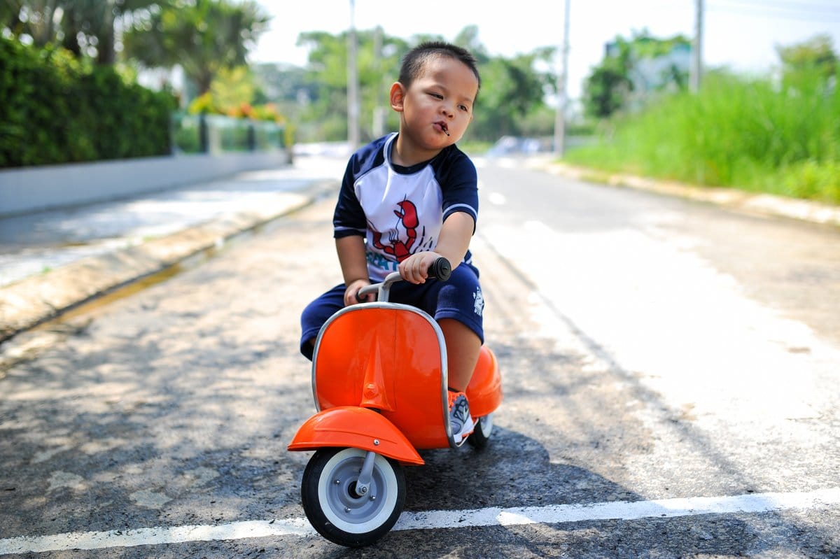 Ambosstoys PRIMO Ride On Kids Toy Classic - Orange - PR-CL-2020-ORANGE