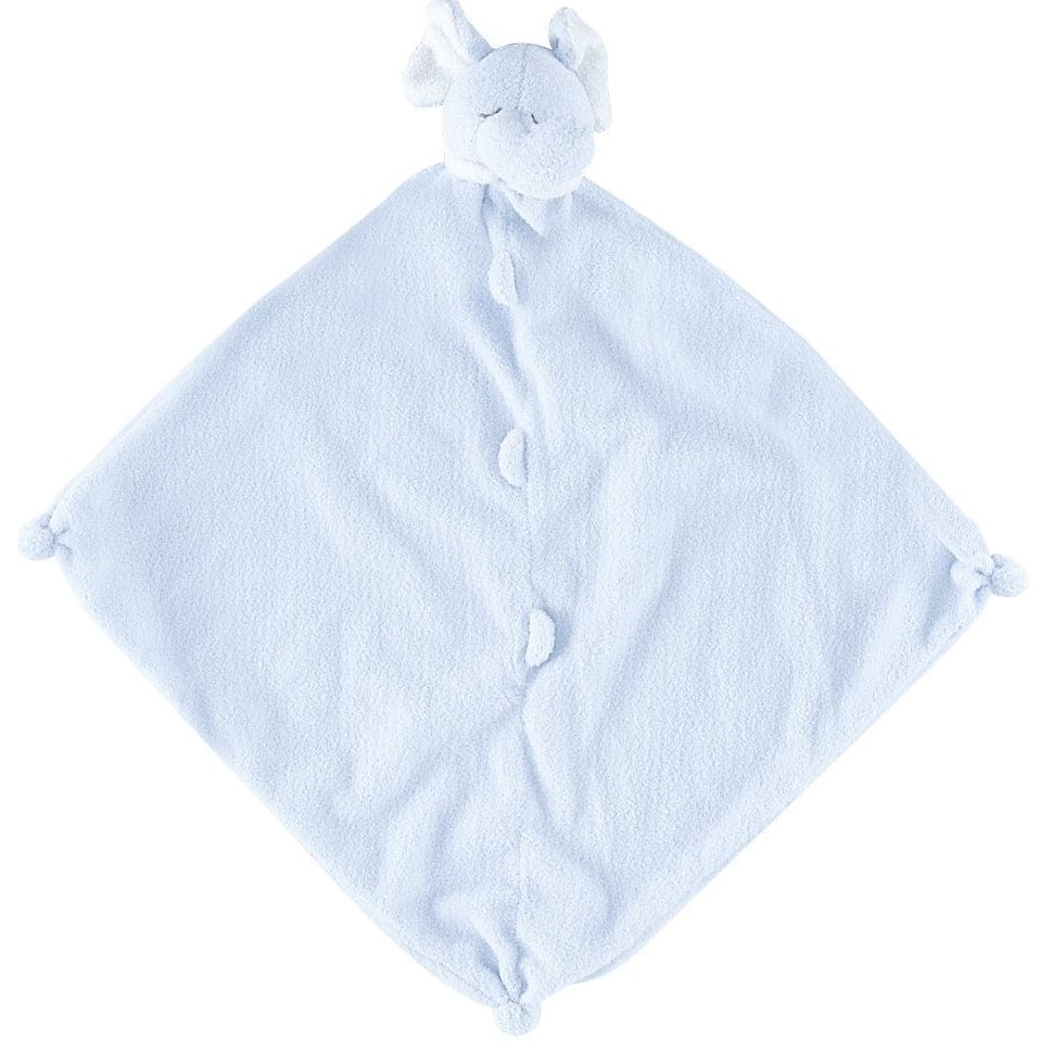 Angel Dear A Pair & A Spare Blankies - Blue Elephant - 1109S