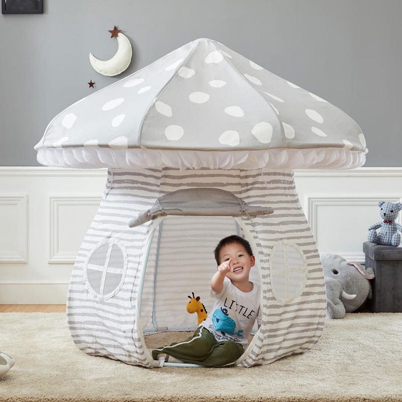 Wonder & Wise Mushroom Playhome - Grey Dots - 1010900424