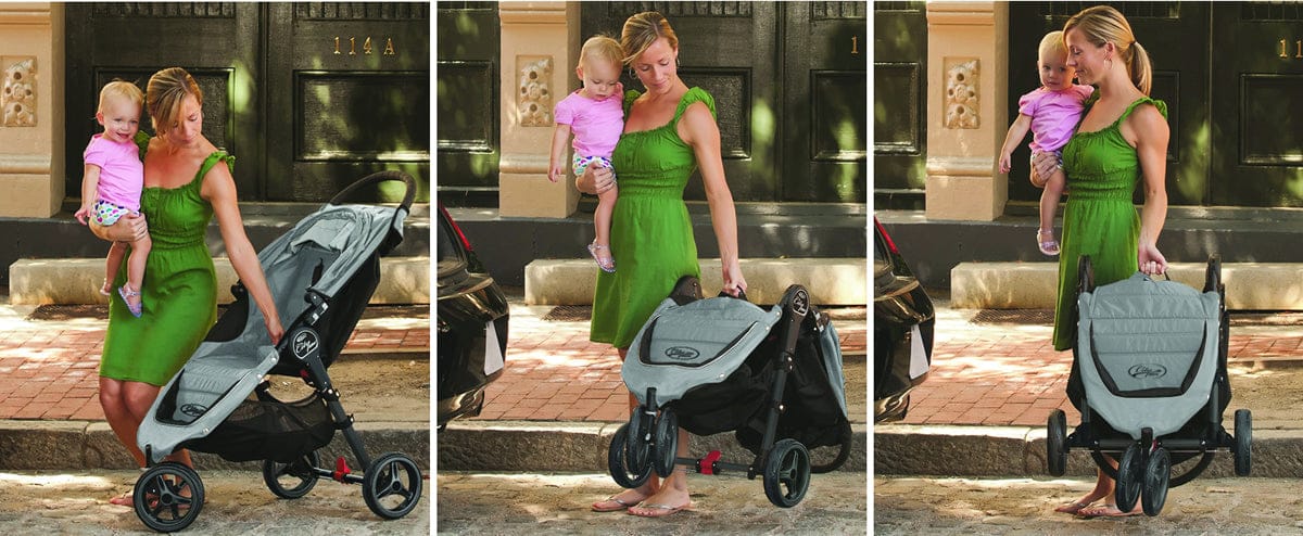 Baby Jogger City Micro Single Stroller in Grey / Black - bj45290