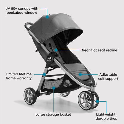 Baby Jogger City Mini 2 Single Stroller - Stone Grey