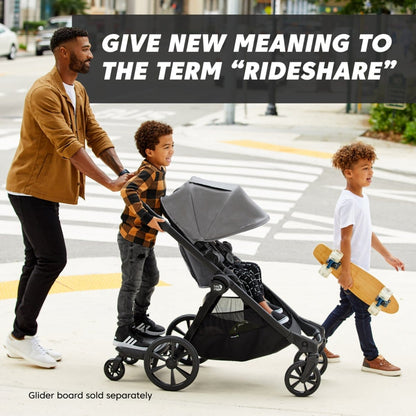 Baby Jogger City Select 2 Double Stroller Bundle - Flint Sage