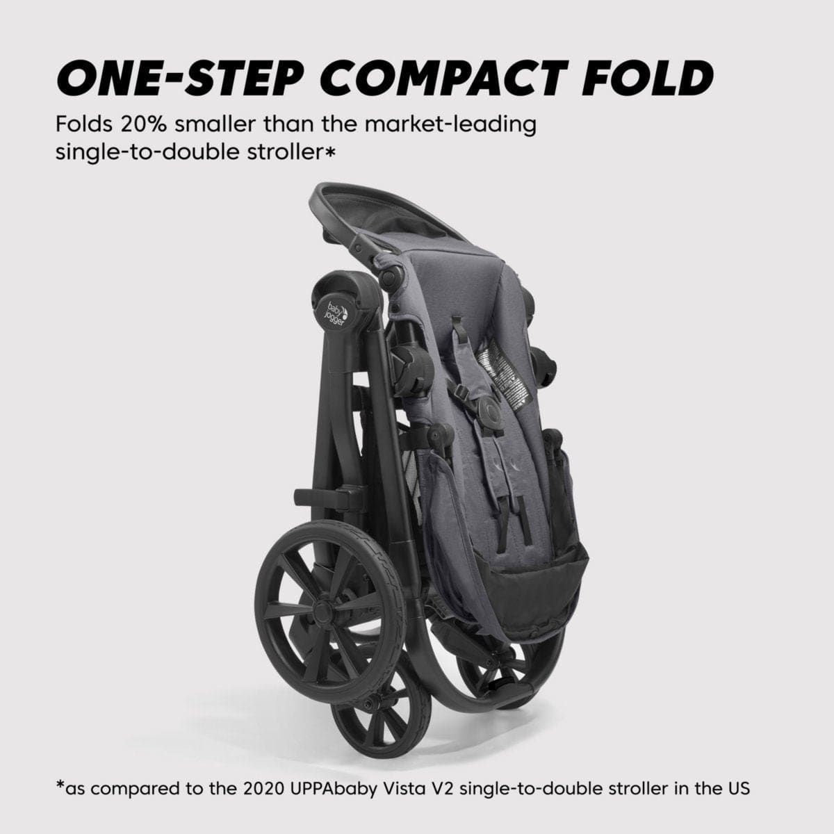 Baby Jogger City Select 2 Single-to-Double Stroller - Flint Sage