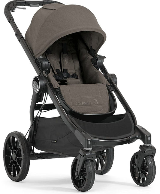 Baby Jogger City Select Lux Double Stroller - Taupe / Granite