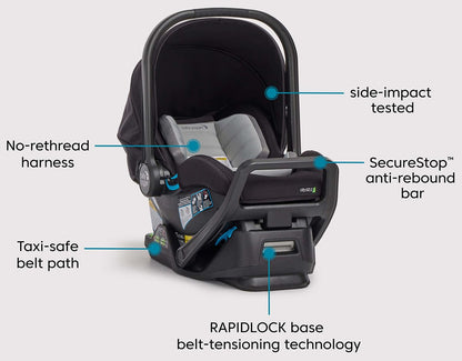 Baby Jogger City Sights + City GO 2 Travel System - Rich Black