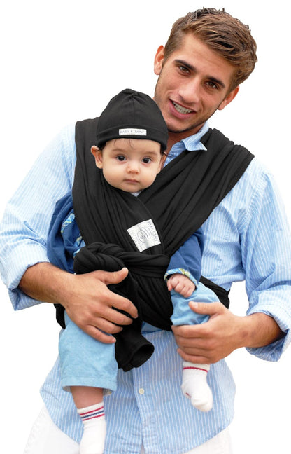 Baby K'tan Baby Carrier in Basic Black - Extra Large