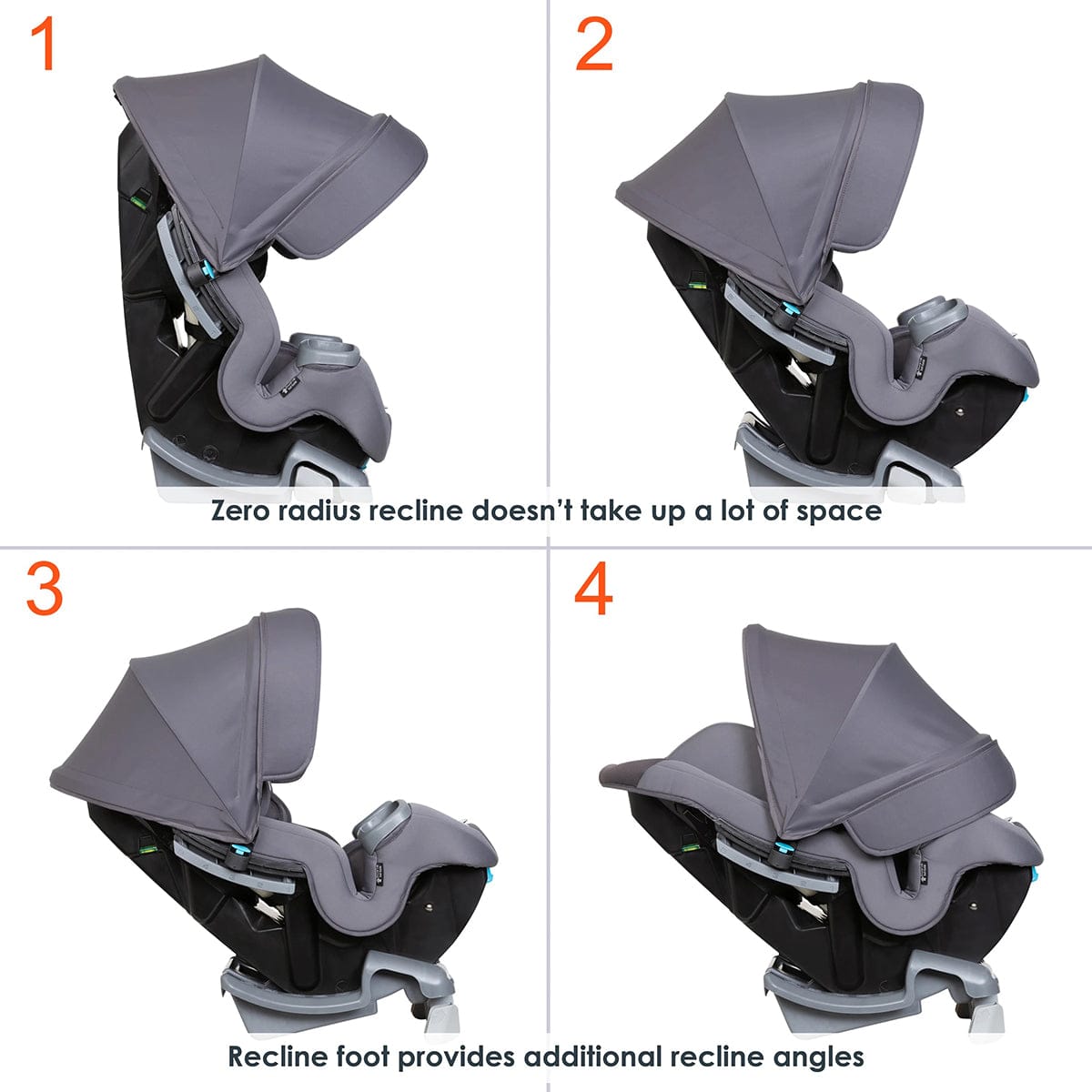 Baby Trend Cover Me 4-in-1 Convertible Car Seat - Vespa - CV89D08B