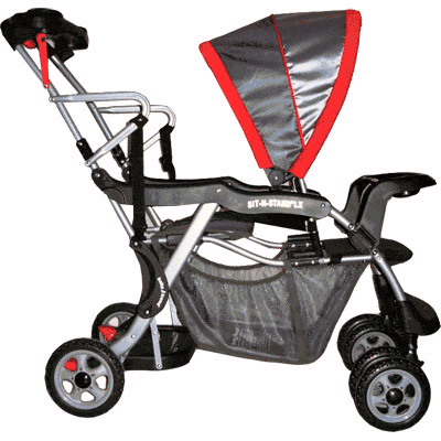 Baby Trend Sit N Stand in Silverado 7348LX-PT with Parent Tray