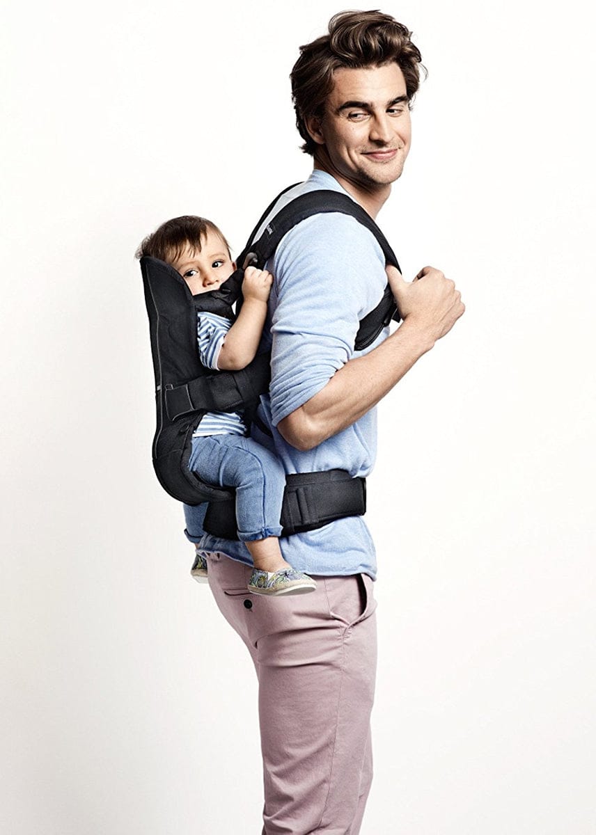 BabyBjorn Baby Carrier One - Gray Pinstripe