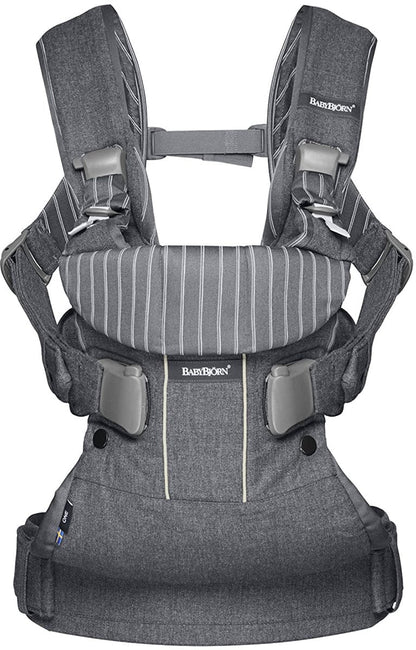 BabyBjorn Baby Carrier One - Gray Pinstripe