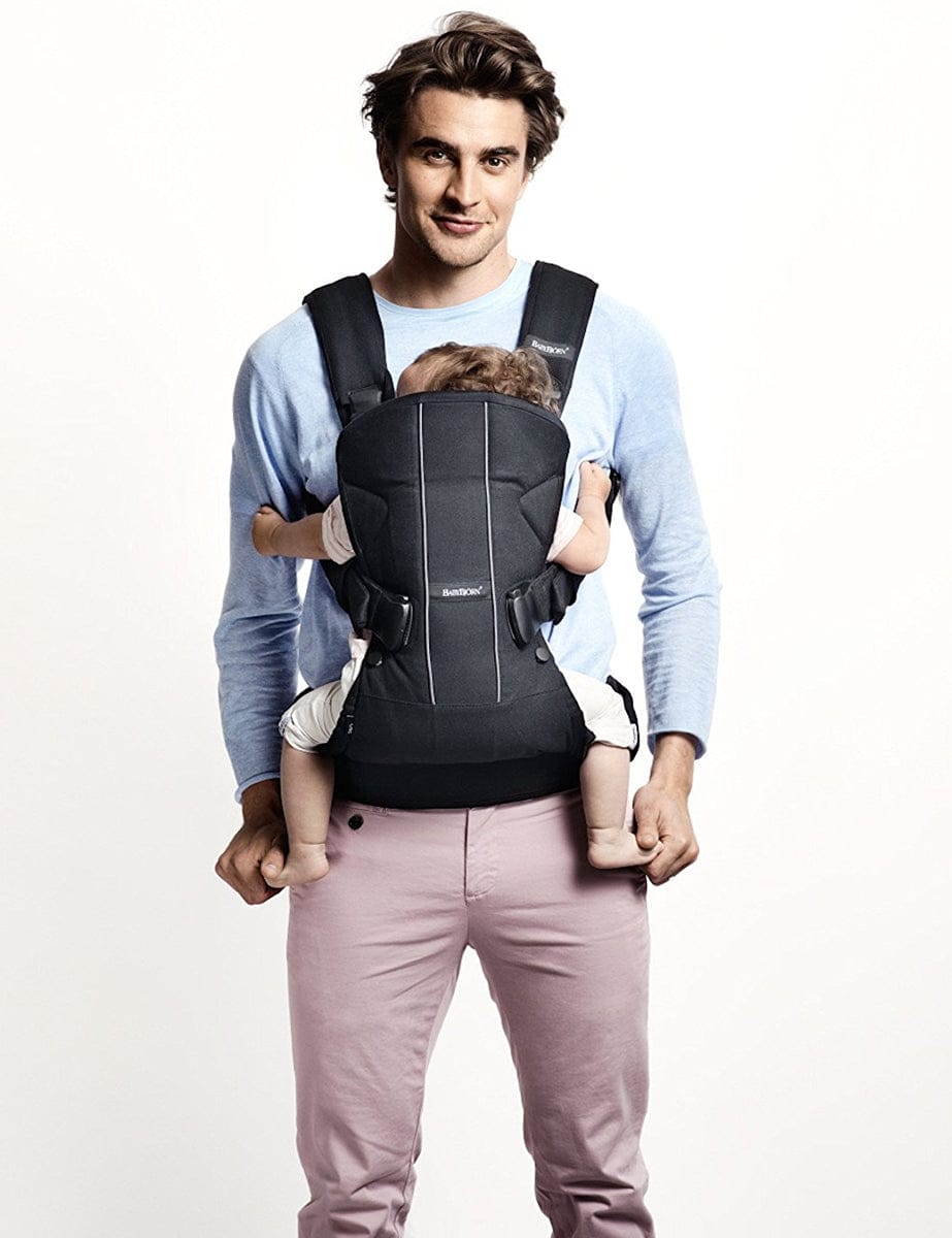 BabyBjorn Baby Carrier One - Pinstripe Gray