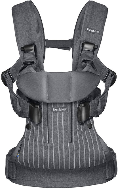 BabyBjorn Baby Carrier One - Pinstripe Gray
