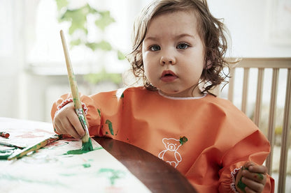 BabyBjorn Long Sleeve Bib - Orange